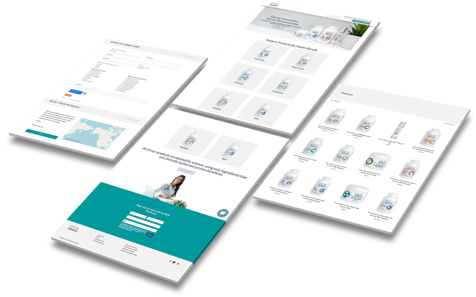 Vista Website Design & Build